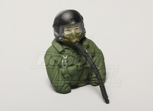 Model JET Pilot 1/6 (Green) (H80 x W68 x D37mm)