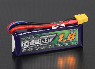 Turnigy nano-tech 1800mah 2S 65C~130C Lipo Pack