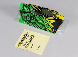 Body (Painted) w/Decal - 1/10 Quanum Vandal 4WD Racing Buggy