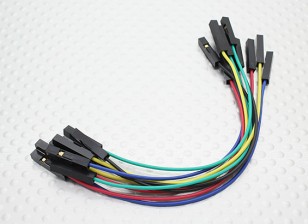 120mm Male to Male Jumper Cable Set (10pc)