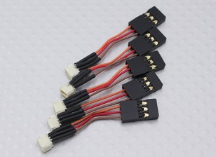 50mm Female JST-SH 1.0mm to Male JR (5pcs/bag)