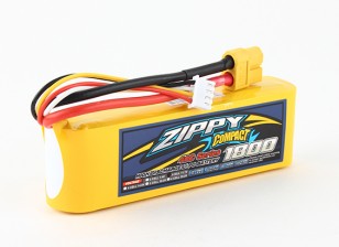 ZIPPY Compact 1800mAh 3s 40c Lipo Pack