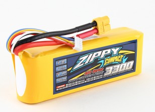ZIPPY Compact 3300mAh 4s 40c Lipo Pack w/XT60