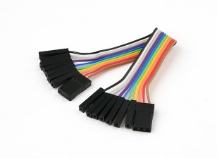 HobbyKing Super Clean RC Male to Male Extension Set (100mm)