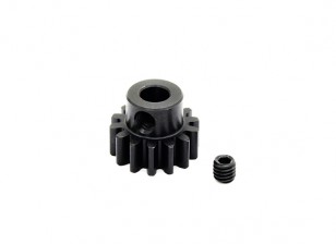 Hobbyking™ 1.0M Hardened Steel Helicopter Pinion Gear 5mm Shaft - 14T