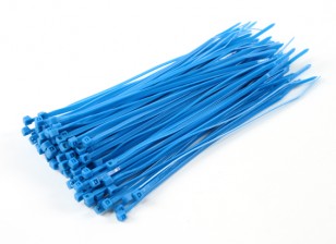 Cable Ties 150mm x 3mm Blue (100pcs)