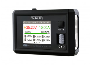 ToolkitRC M7AC (US Plug) 1~6S 15A 300W AC/DC Multifunction Balance Charger/Discharger