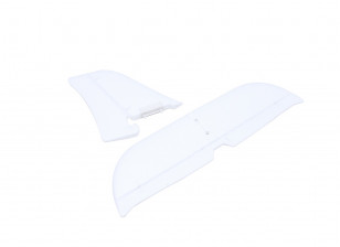 H-King Bixler 3 Glider 1550mm - Replacement Wing (Blue/Red H-King Bixler 3 Glider 1550mm - Replacement Wing (Blue/Red