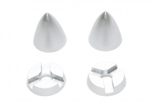 AVIOS KingTwin 1700 Sports/Scale Executive Turboprop Replacement Spinner & Backplate Set (2pcs)