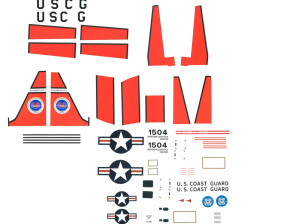 AVIOS C-130 V2 US Coast Guard Replacement Decal Set