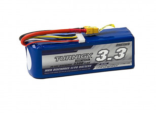 Turnigy 3300mAh 6S 30C Lipo Pack w/XT-60