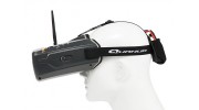 Quanum Cyclops V2 FPV Goggle w/ Integrated Monitor and 40ch Receiver side view