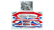 Durafly® ™ Tundra - Decal Set (Blue/Red)