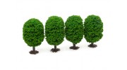 HobbyKing™ 70mm Scenic Model Trees with Base (4 pcs)