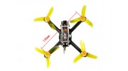 Kingkong Fly Egg 130 Camera Racing Drone with Piko BLX FC and Flysky Receiver (PNF) Top view