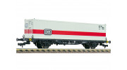 Roco/Fleischmann HO Scale Flat 4 Wheel Container Carrier Wagon DB AG