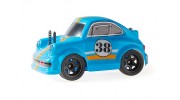 1/24 Mini Q Cartoon Car - Blue - side