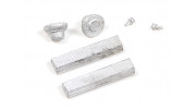 Micro Engineering N Scale Roof Vents and Fans 6pcs (80-202)