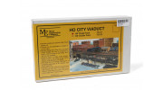 Micro Engineering HO Scale 150ft Single Track City Viaduct Kit (75-511)