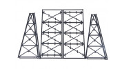 Micro Engineering N Scale Tall Steel Viaduct Tower or Bents Kit (75-176)