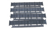 Micro Engineering HO Scale 50ft Plate Girder Bridge Kit 4pcs (80-166)