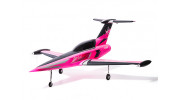 H-King SkySword Pink 70mm EDF Jet 990mm (40") (PNF) - front with wheels