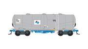 Southern Rail HO Scale 4 Car Set NSW NPRY/PRX Cement Hoppers with PTC Blue L7 Logo