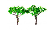 65mm Ready Made Wire Tree with White Blossom (2pcs)
