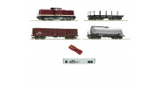 Roco/Fleischmann HO Digital Starter Set with Class 112  Diesel Locomotive and 3 Freight Wagons DR (Epoch IV) 2