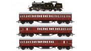 Hornby OO Gauge LMS Suburban Passenger Train Pack with Fowler 4P Class 2-6-4T Loco Era 3 (DCC ready) Limited Edition 3