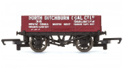 Hornby OO Gauge 4 Plank Wagon "North Bitchburn Coal Co Ltd" Era 3