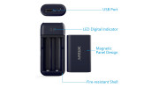 XTAR PB2 Handheld Portable USB Charger (Black)