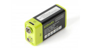 Znter 9V 600mAh USB Rechargeable LiPoly Battery (1pc) 1