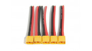 XT60 Male w/12AWG 100mm Silicone Wire (5pcs)