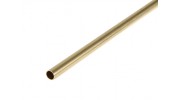 K&S Precision Metals Brass Round Stock Tube 7/32" OD x 0.014 x 36" (Qty 1)