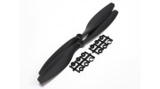 Turnigy Slowfly Propeller 10x4.5 Black (CW) (2pcs)