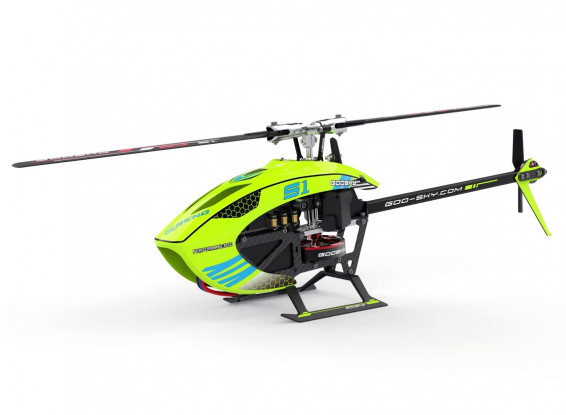 GOOSKY (BNF) Legend S1 Dual Brushless High-Performance Aerobatic Helicopter S-FHSS/DSMX (Green)