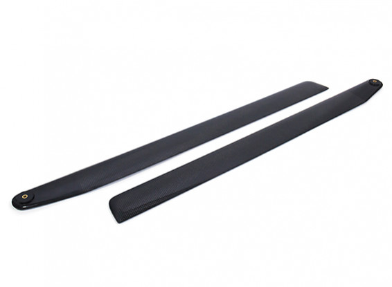 690mm TIG Carbon Fiber Z-Weave Main Blades