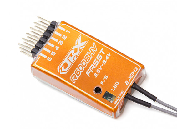 2.4GHz FASST compatible 6CH receiver