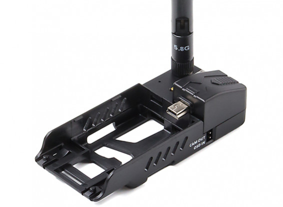 Quanum Mobius ActionCam FPV Docking Station with 600mW 5.8GHz Video Transmitter / Built in OSD Port
