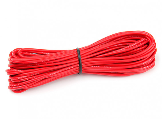 Turnigy High Quality 18AWG Silicone Wire 9m (Red)