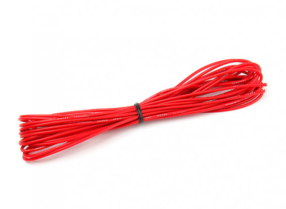 Turnigy High Quality 22AWG Silicone Wire 5m (Red)