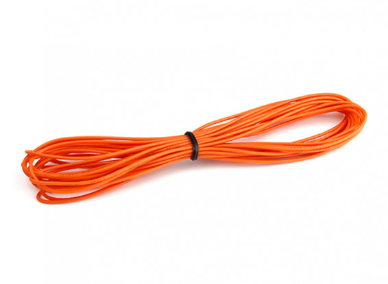 Turnigy High Quality 26AWG Silicone Wire 5m (Orange)