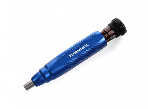 Turnigy V2 Combo Quick Drive 7in1 Tool – Metric Hex / Flat Head / Phillips Head (7 Pcs)