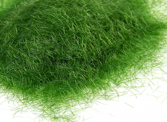 5mm Static Grass Flock - Medium Dark Green (250g)