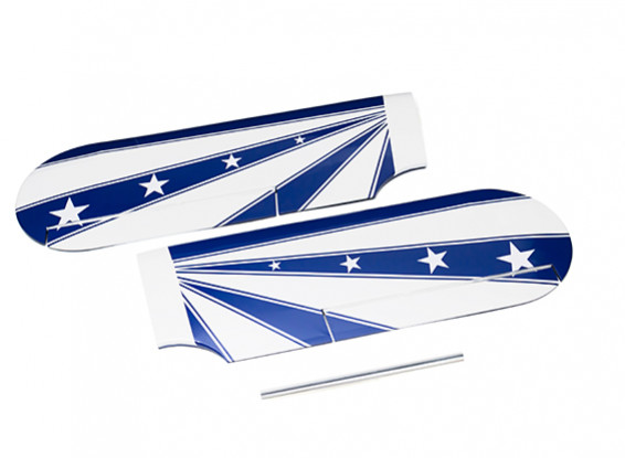 Kingcraft Pitts Special S-2B 1200mm Replacement L/R Upper Wing Set