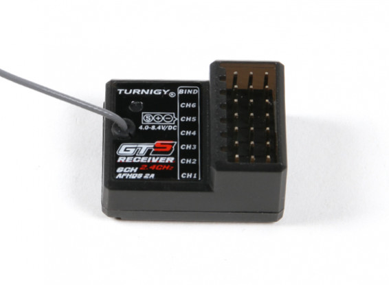 Turnigy GT5 6Ch 2.4GHz AFHDS 2A Receiver (Gyro)