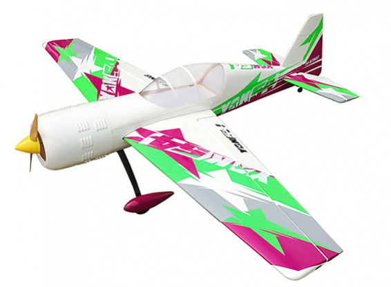 H-King Yak 54 30cc V1 1860mm Purple/White/Green/Silver (ARF) 1
