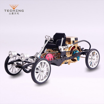 Teching Single Cylinder Engine Car Model