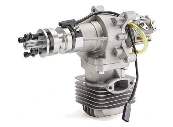 RCGF 30cc MK2 Side Exhaust Gas Engine w/CD Ignition and Walbro Carb 3.9HP@8500rpm